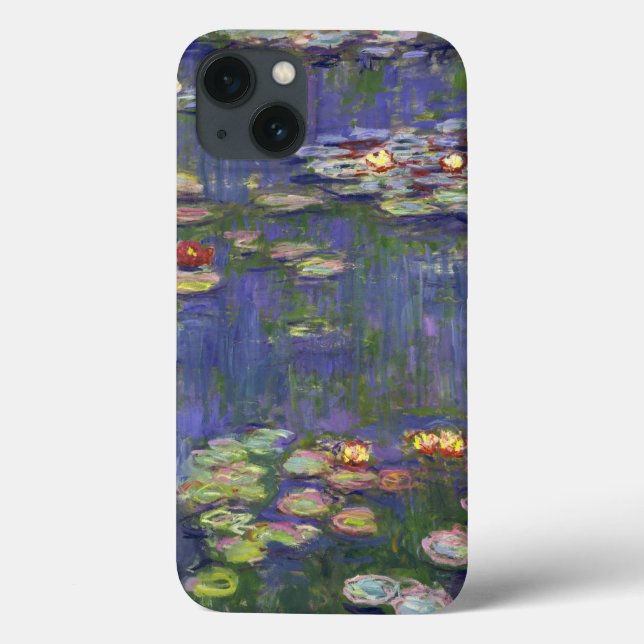Coques Case-Mate iPhone Chefs-d'œuvre de peinture de Nymphéas de Monet (Verso)