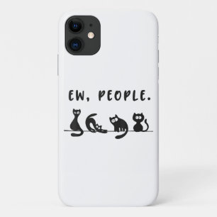 Case-Mate iPhone Case Chemise de chat noir drôles femmes nouvelles perso