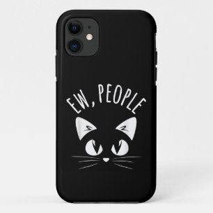 Case-Mate iPhone Case Chemise EW, PERSONNES T-shirt drôle Chat Anti-Soci