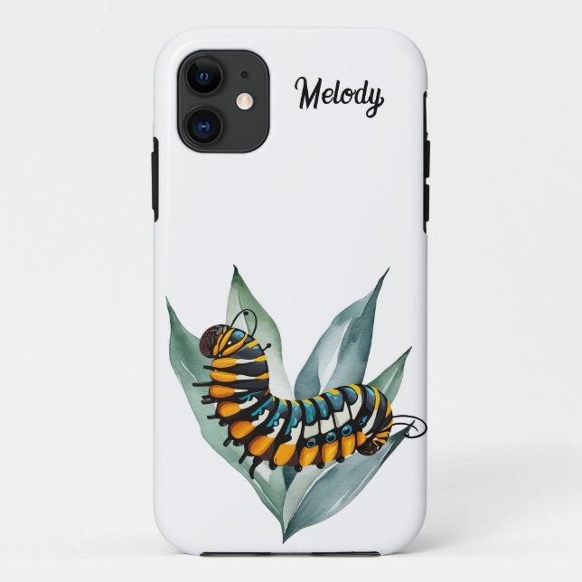 Coques Case-Mate iPhone Chenille Monarque Personnalisable  (Dos)