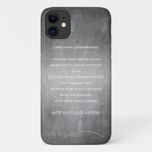Coques Case-Mate iPhone Cher bon Père Noël (Dos)