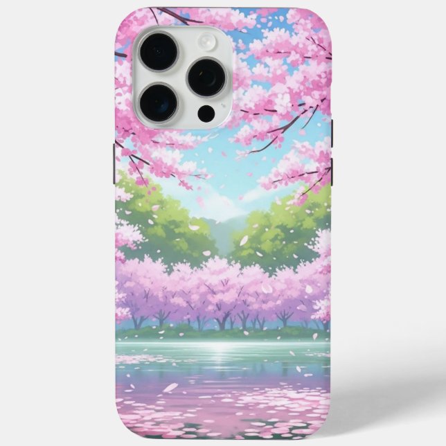 Coques Case-Mate iPhone Cherry Blossom iPhone 15 Pro Max Coques (Verso)