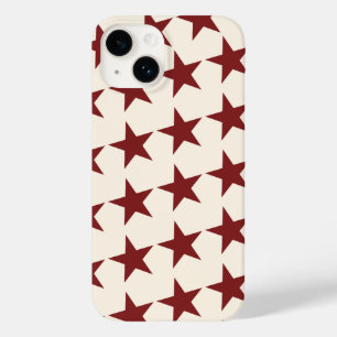 Coque Case-Mate iPhone Cherry Red Chic étoile esthétique