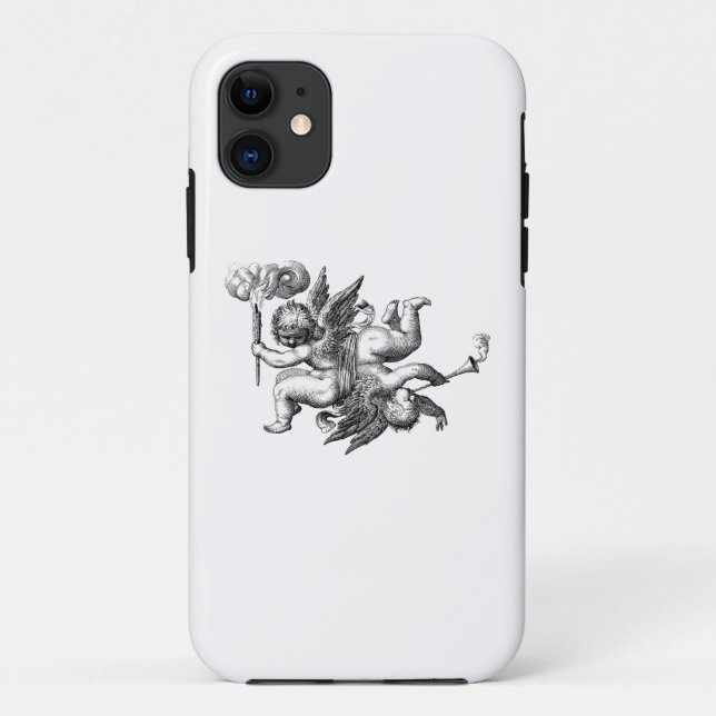 Coques Case-Mate iPhone chérubins art en ligne (Dos)