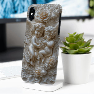 Case-Mate iPhone Case Cherubs/Angles baroques 3D Look
