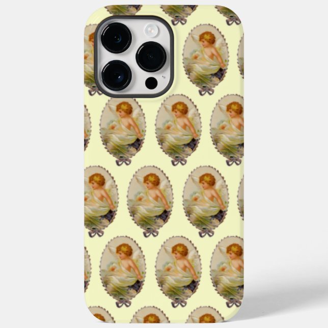 Coques Case-Mate iPhone Cherubs vintages (Verso)