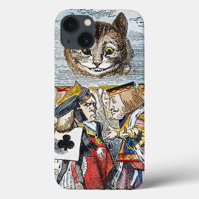 Coques Case-Mate iPhone Cheshire Cat, 1865 (Verso)