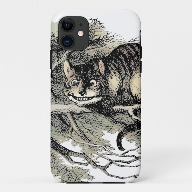 Coques Case-Mate iPhone Cheshire Chat Alice Wonderland Classic (Dos)
