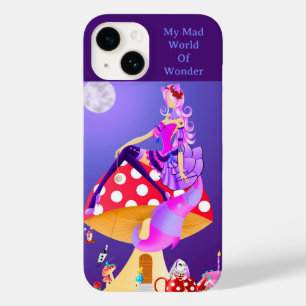 Coque Case-Mate iPhone Cheshire Chat sur Champignons