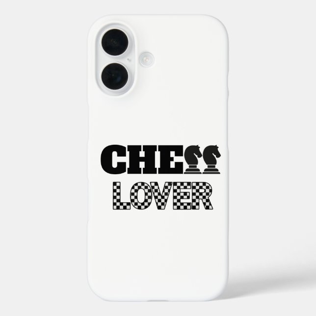 Coques Case-Mate iPhone Chess Lover Black Knights Creative Unique Jeu (Verso)