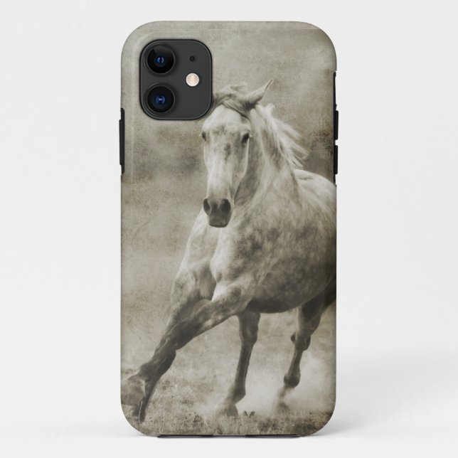 Coques Case-Mate iPhone Cheval andalou russe galopant (Dos)