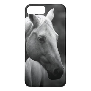 Etui iPhone Case-Mate Cheval blanc noir
