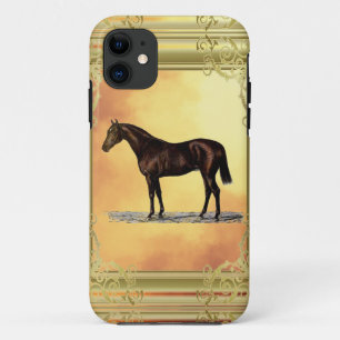 Etui iPhone Case-Mate Cheval Brown