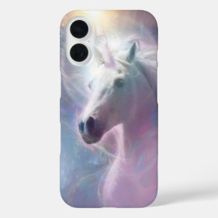 Coque Pour iPhone 16 Cheval de la licorne Shafire