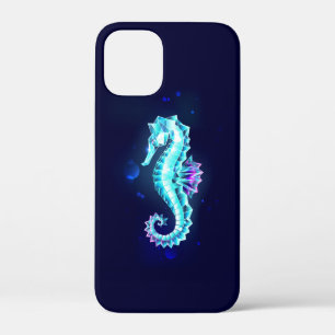 Case-Mate iPhone Case Cheval de mer de glace cristal sur Arrière - plan