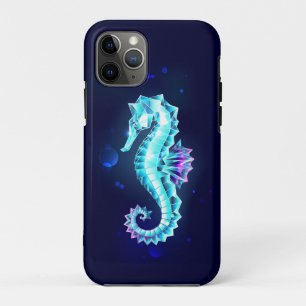 Case-Mate iPhone Case Cheval de mer de glace cristal sur Arrière - plan