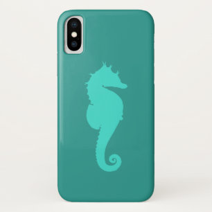 Coque Case-Mate Pour iPhone Cheval de mer Turquoise