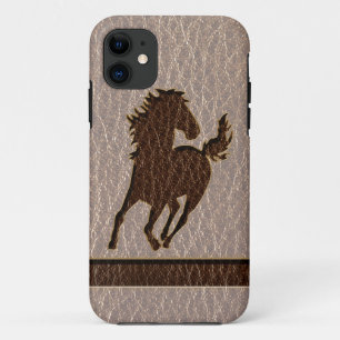 Coque Case-Mate Pour iPhone Cheval en cuir doux