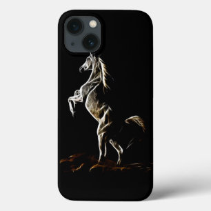 Coque Case-Mate iPhone Cheval Fractal Blanc