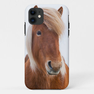 Coques Pour iPhone Cheval islandais en hiver