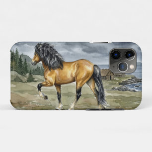 Case-Mate iPhone Case Cheval islandais Stormur au bord de la mer