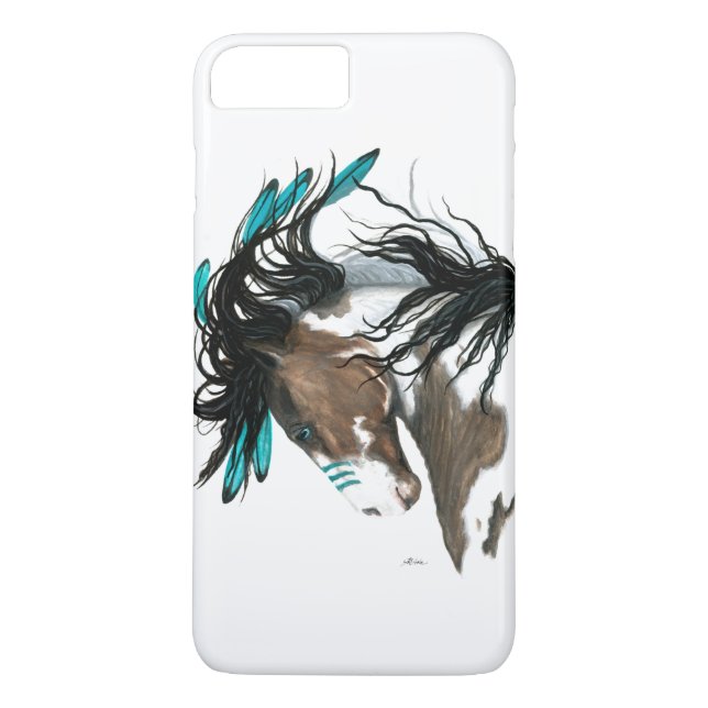 Coques Case-Mate iPhone Cheval Majestic par Bihrle Coque-coque iphone (Dos)