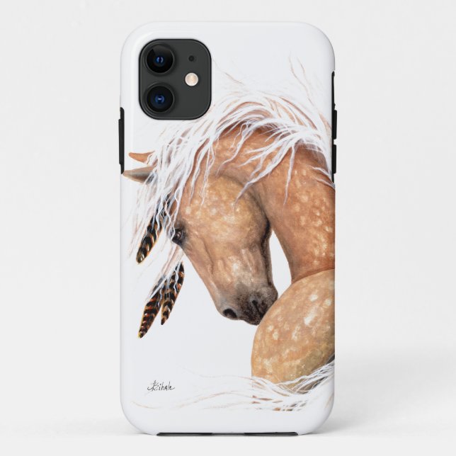 Coques Case-Mate iPhone Cheval majestueux de palomino par Bihrle (Dos)