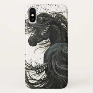 Coques Pour iPhone Cheval majestueux d'esprit par Bihrle