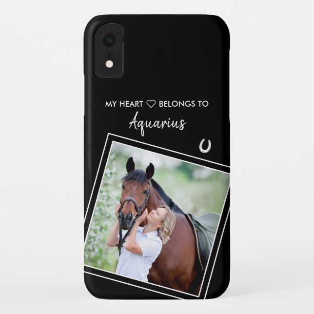 Coques Case-Mate iPhone Cheval personnalisé animal équestre (Dos)