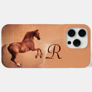Coque Case-Mate iPhone CHEVAL ROUGE Antique Pink Monogramme