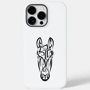 Coque Case-Mate iPhone Cheval tribal noir et blanc