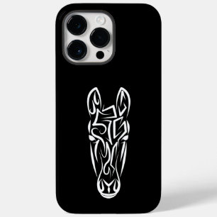 Coque Case-Mate iPhone Cheval tribal noir et blanc