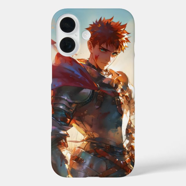Coques Case-Mate iPhone Chevalier de garçon Anime (Verso)