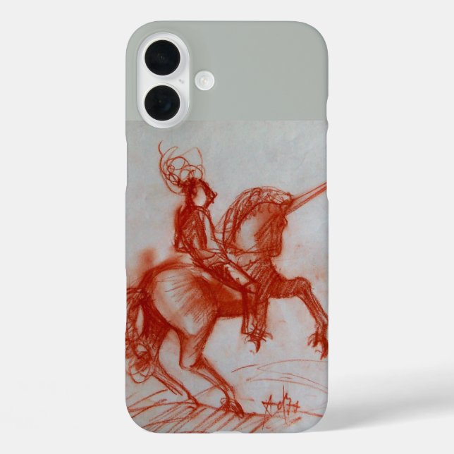 COQUES Case-Mate iPhone CHEVALIER FLORENTINE SUR HORSEBACK (Verso)