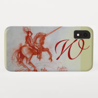 CHEVALIER FLORENTINE SUR HORSEBACK monogramme