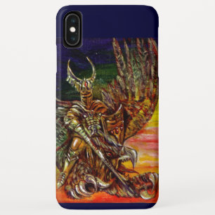 COQUE POUR iPhone XS MAX CHEVALIER NOIR