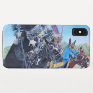 Case-Mate iPhone Case chevaliers médiévaux jouant sur les chevaux histor