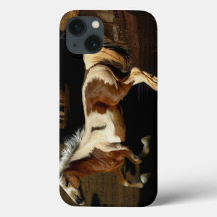 Etui iPhone 13 Chevaux - American Western Theme