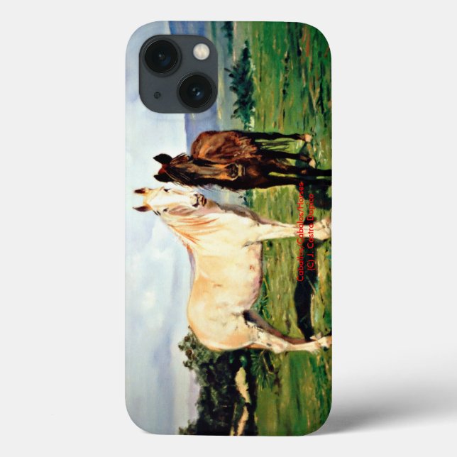 Coques Case-Mate iPhone Chevaux/Cabalos/Horses (Verso)