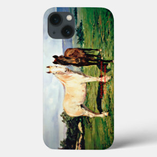 iPhone 13 Case Chevaux/Cabalos/Horses