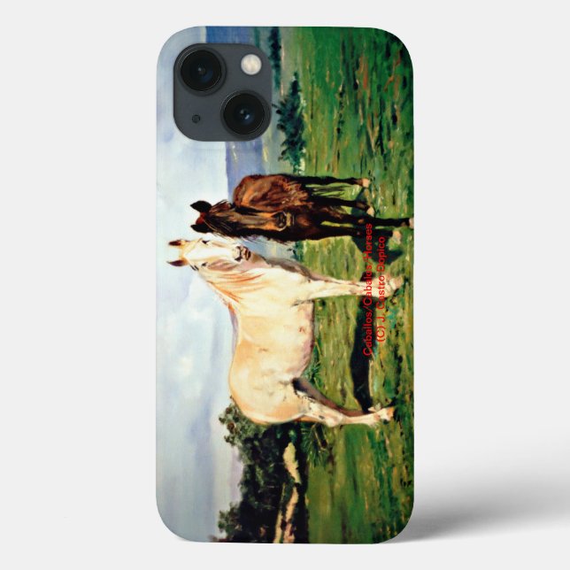 Coques Case-Mate iPhone Chevaux/Cabalos/Horses (Verso)