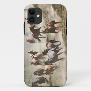 Coque Case-Mate iPhone Chevaux courant pendant le rassemblement, Montana