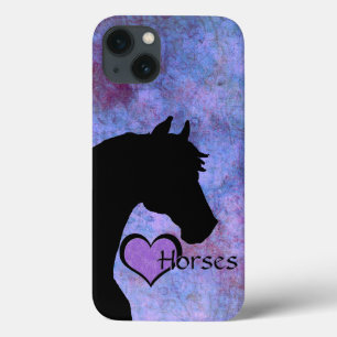 Case-Mate iPhone Case Chevaux de coeur II (violet)