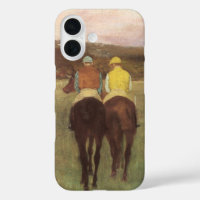 Chevaux de course à Longchamp par Edgar Degas