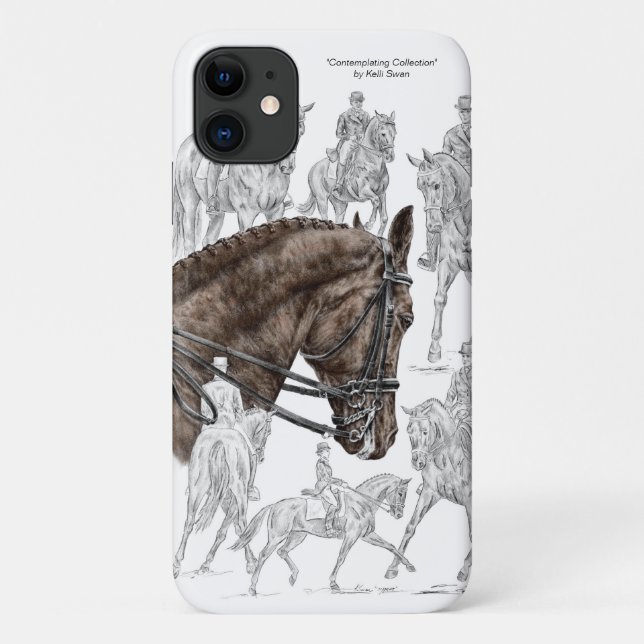 Coques Case-Mate iPhone Chevaux de Dressage Réunis FEI (Dos)