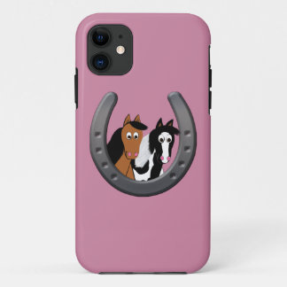 Coque Case-Mate iPhone chevaux en fer à cheval