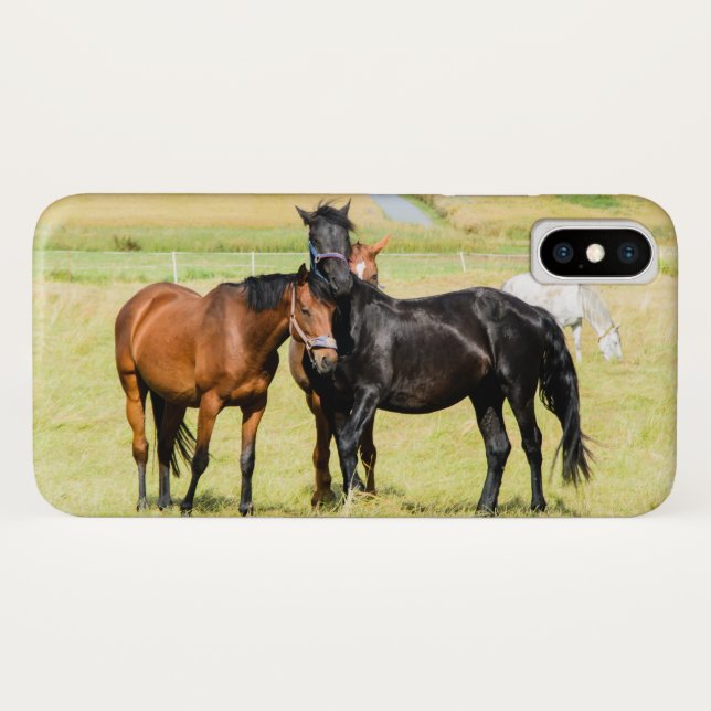 Coques Case-Mate iPhone Chevaux en pâture 003 (Dos (Horizontal))
