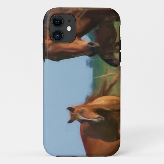 Coques Case-Mate iPhone Chevaux sauvages Oklahoma (Dos)