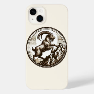 Coque Case-Mate iPhone Chèvre de montagne qui grimpe Capricorne Anniversa