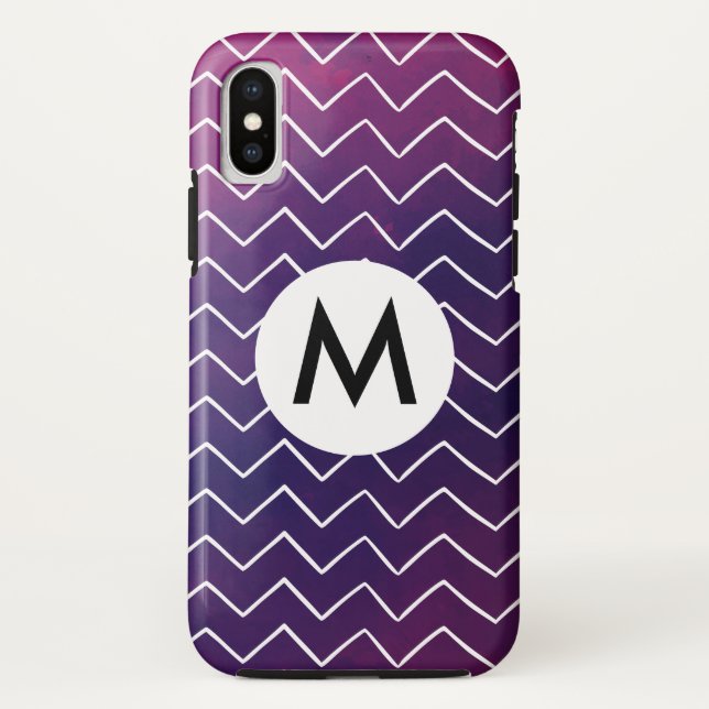 Coques Case-Mate iPhone chevron dessiné motif (Dos)